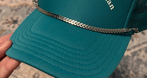 Stainless Steel Arrow Trucker Hat Chain