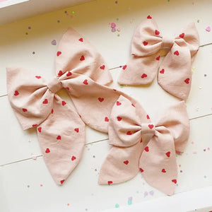 Oversized Valentine's Day Hair Bow
