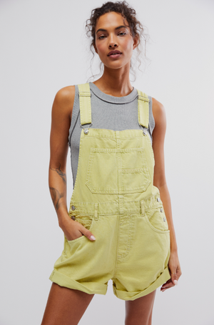 Free People Ziggy Shortall in Sunny Lime