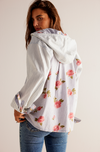Free People About To Slide Rose Hoodie (XS)