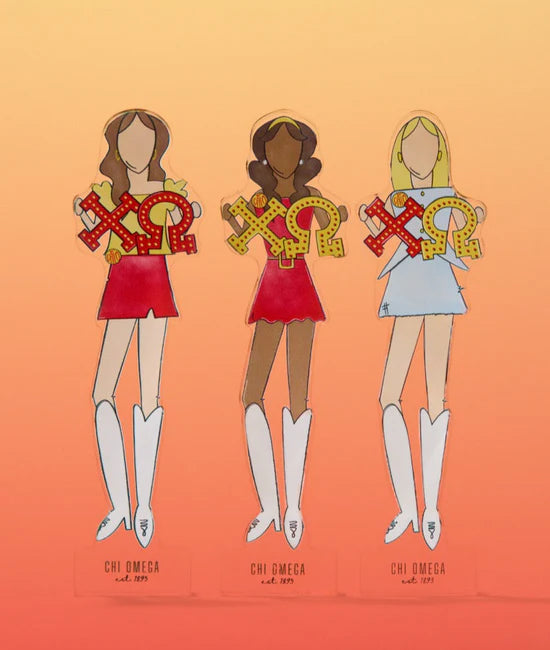 Sorority Acrylic Block Shelfies