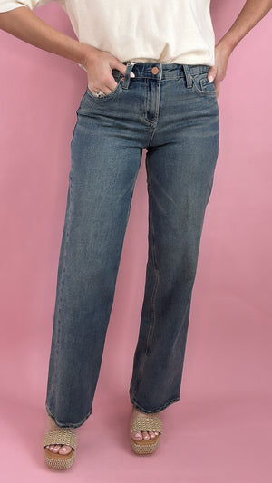 Dear John Taylor Straight Jean in Ash Mist