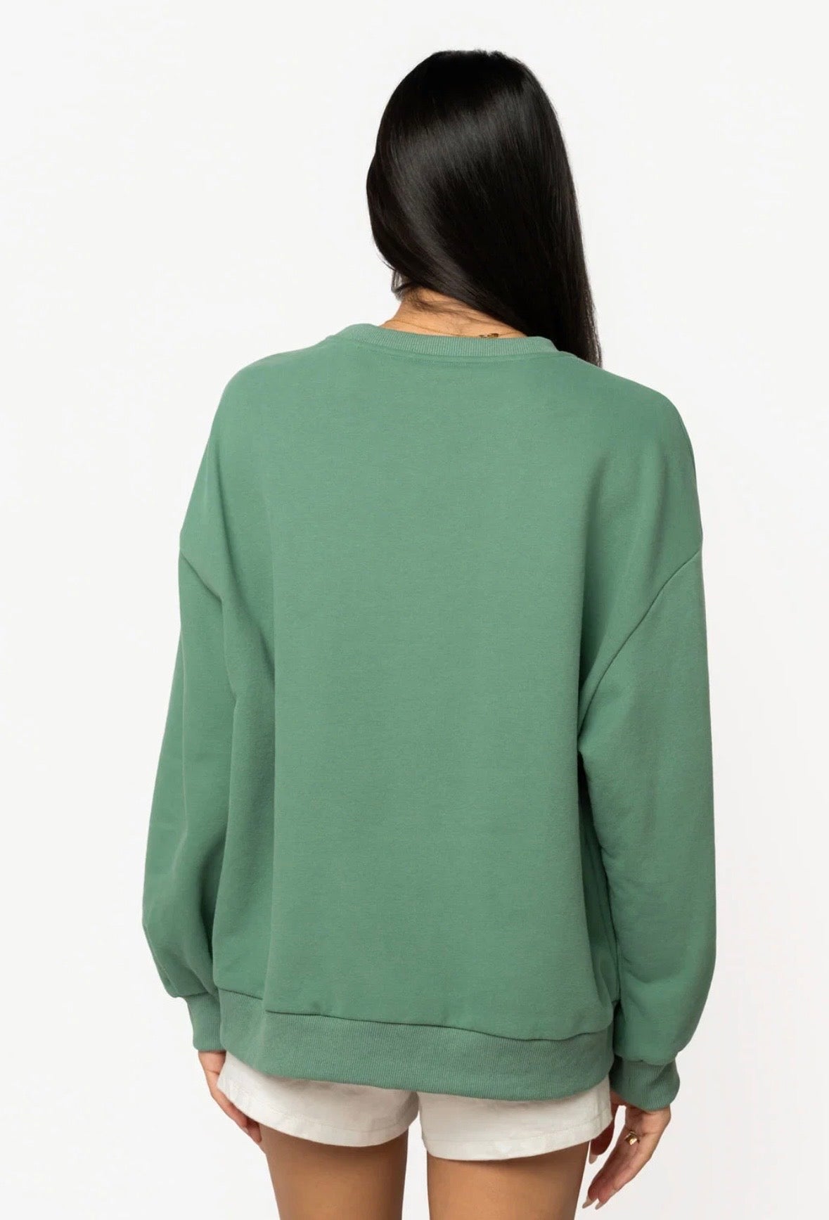 Queen of Sparkles Green MAHJ Sweatshirt