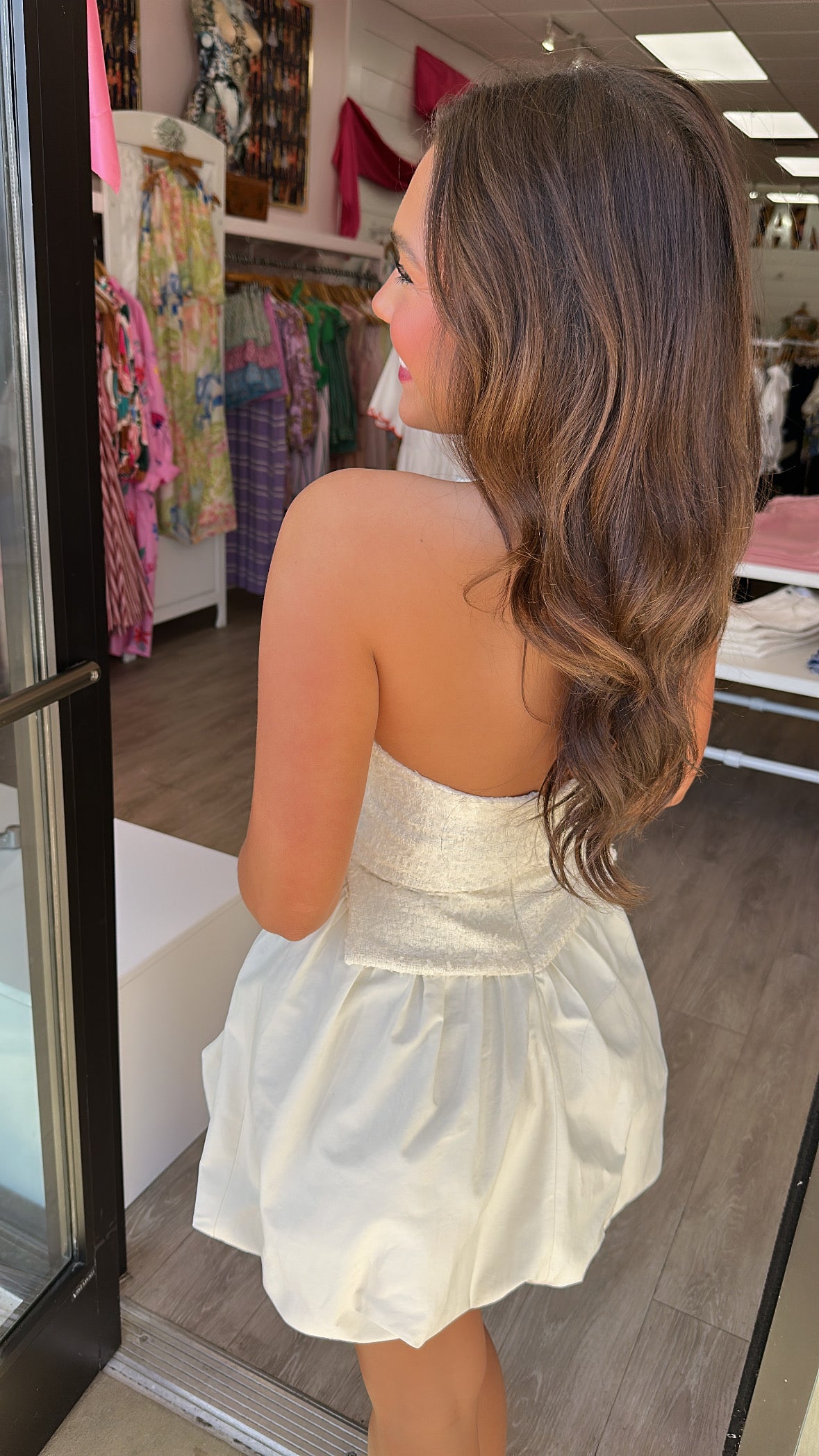 ASTR Cream 2Fer Giavanna Dress