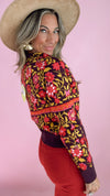 Alden Adair Meredith Printed Cardigan