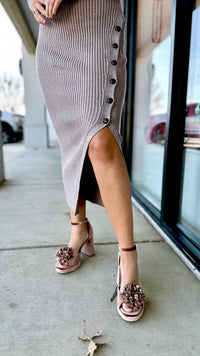 ASTR Taupe Soryn Sweater Dress (1 XS)