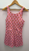 Karlie Pink Floral London VBack Scallop Kourt Dress