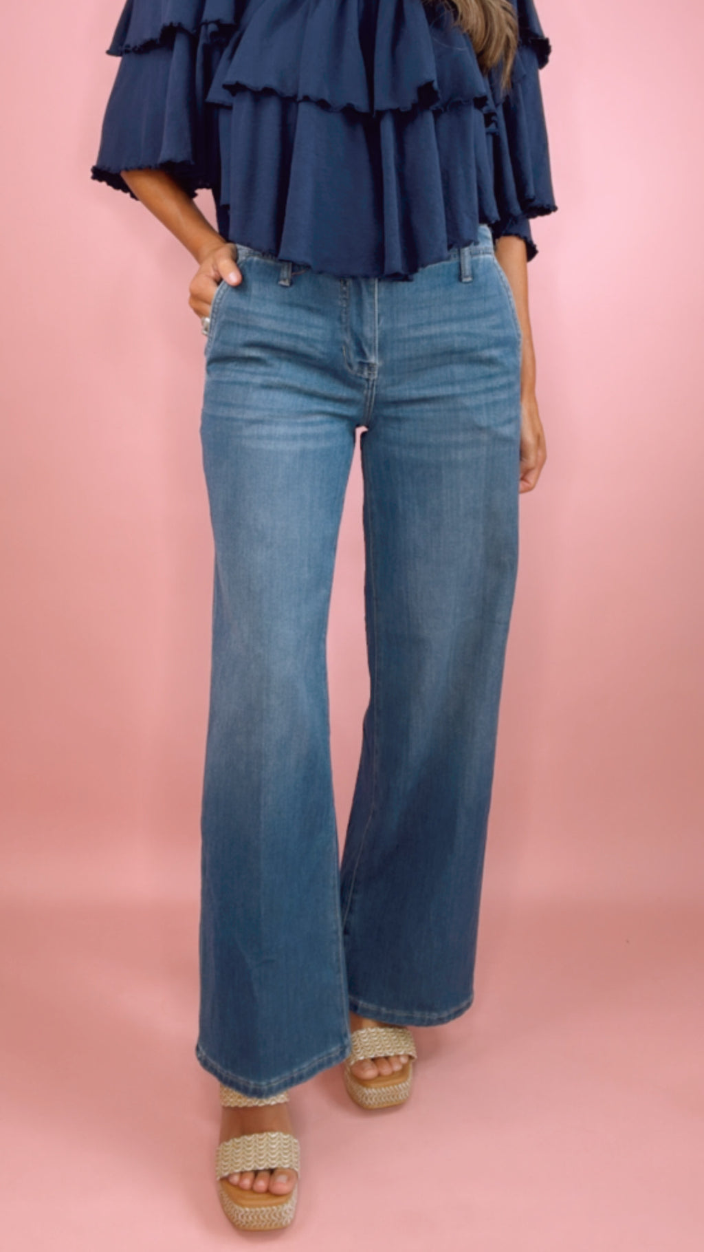 Liverpool Weekender Relaxed Denim in Walnut Creek