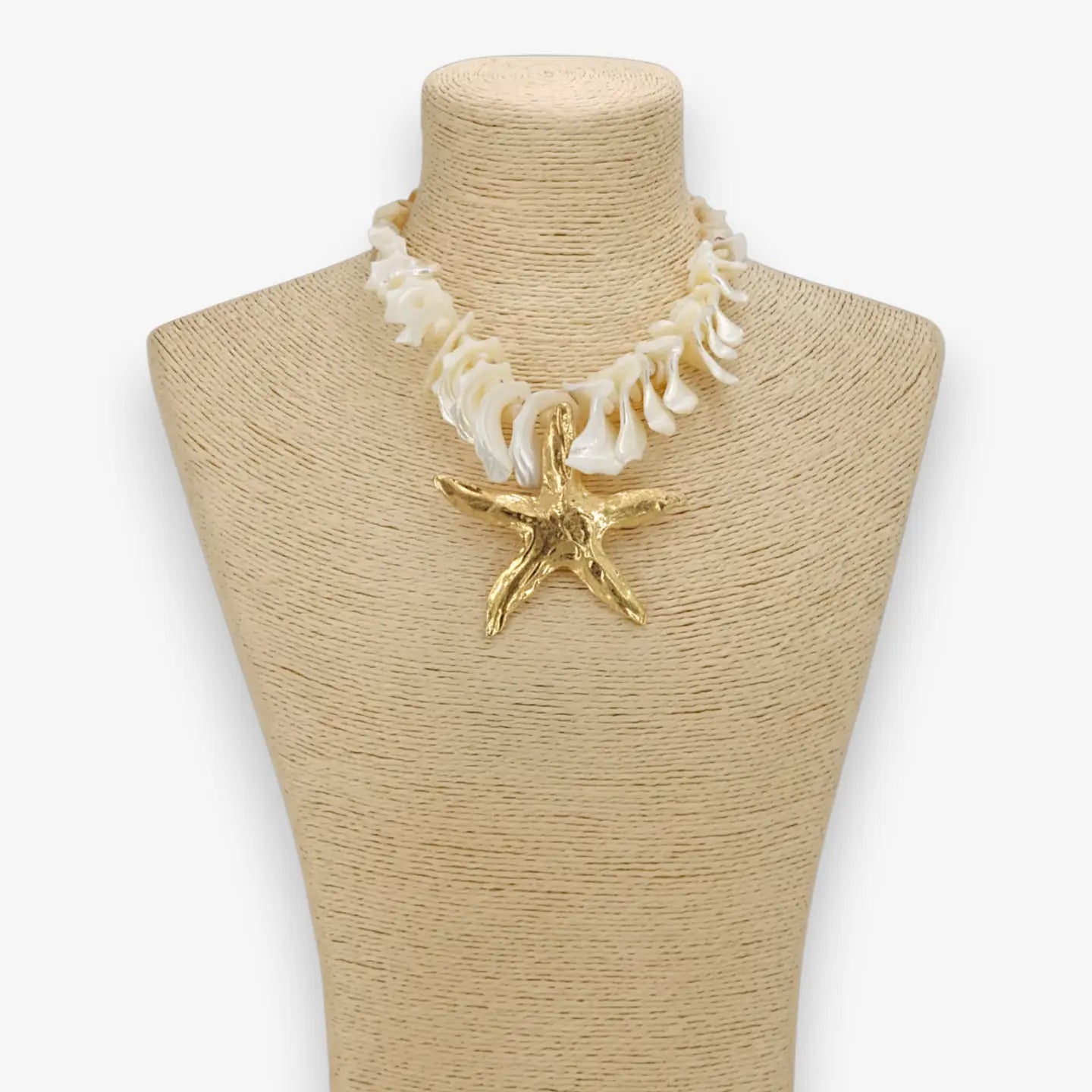 Chunky Shell Starfish Necklace