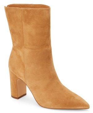 Matisse Suede Camel Celeste Pointy Toe Bootie