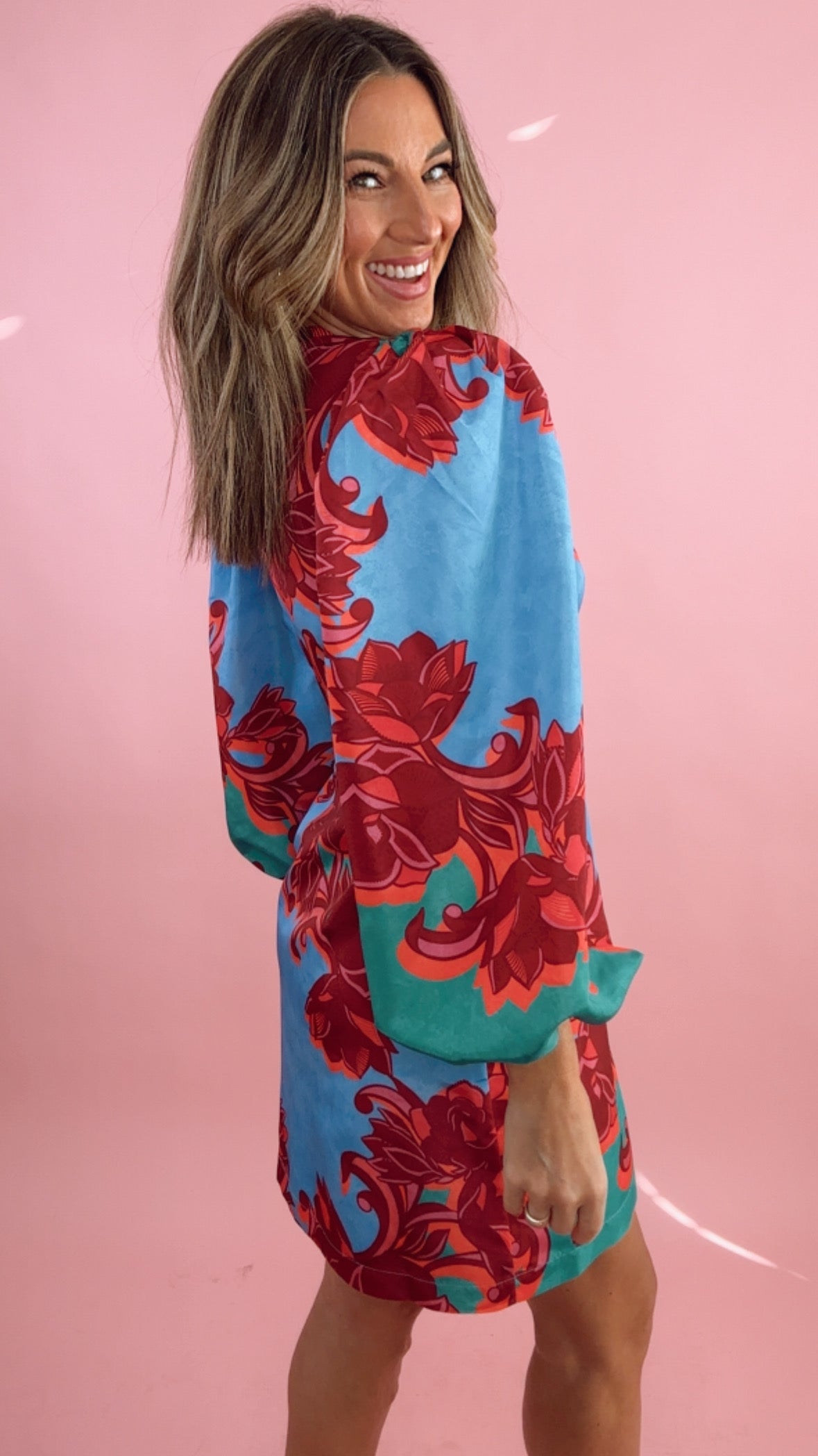 Alden Adair Athena Dress in Cactus Flower (1 MEDIUM)