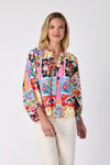 Crosby Livie Printed Top (1 XS)