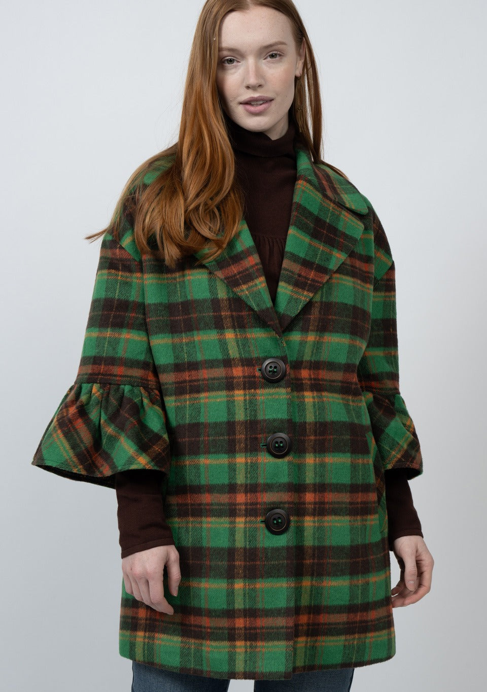 Ivy Jane Lady Like Plaid Jacket