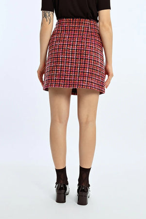 High Waisted Mini Skirt