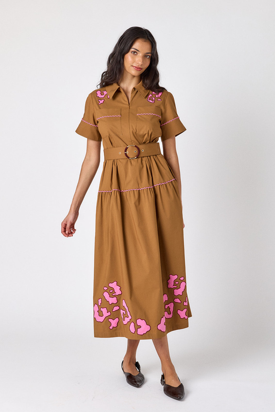 Crosby | Fairiss Dress in Teak