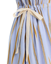Blue Stripe Tie Bryce Dress