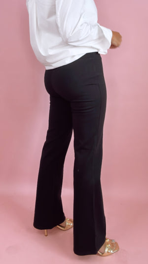 Liverpool Black Pearl Full Length Stretchy Flare