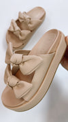 ShuShop Kiki Nude Double Knot Slide