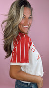 Daydreamer Little Angels Baseball Ringer Tee