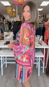 Crosby | Skyler Dress in Vintage Vignette