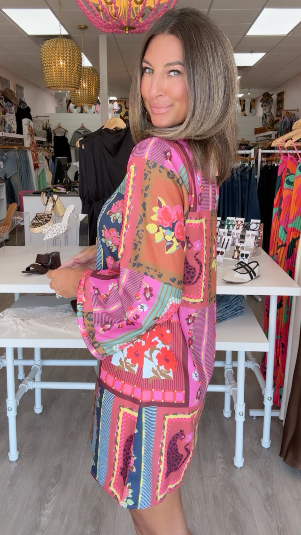 Crosby | Skyler Dress in Vintage Vignette