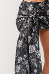 Sofie The Label Floral Jacquard Nina Bow Mini Skirt