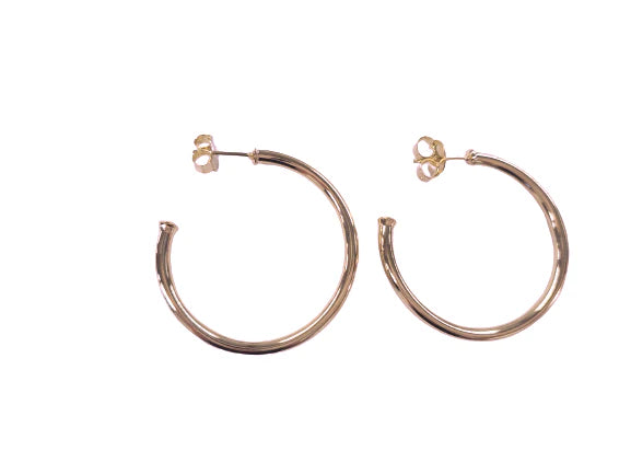 Sheila Fajl Shiny Rose Gold PETITE Everybody's Fav Hoop