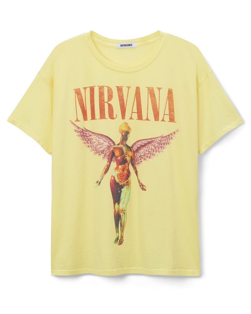 Daydreamer Nirvana In Utero Cover Merch Tee