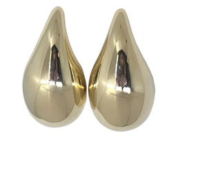 Sheila Fajl Shiny Gold Small Bubble Drops Studs