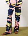 FRNCH Bridgett Abstract Pants (SMALL)