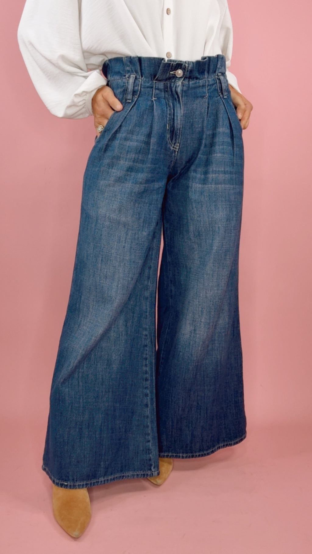 Free People Forager Wide Leg Jean