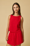 Red Tank and Skort Set (1 SMALL)