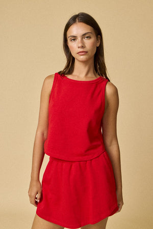 Red Tank and Skort Set (1 SMALL)