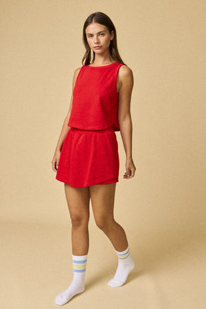 Red Tank and Skort Set (1 SMALL)