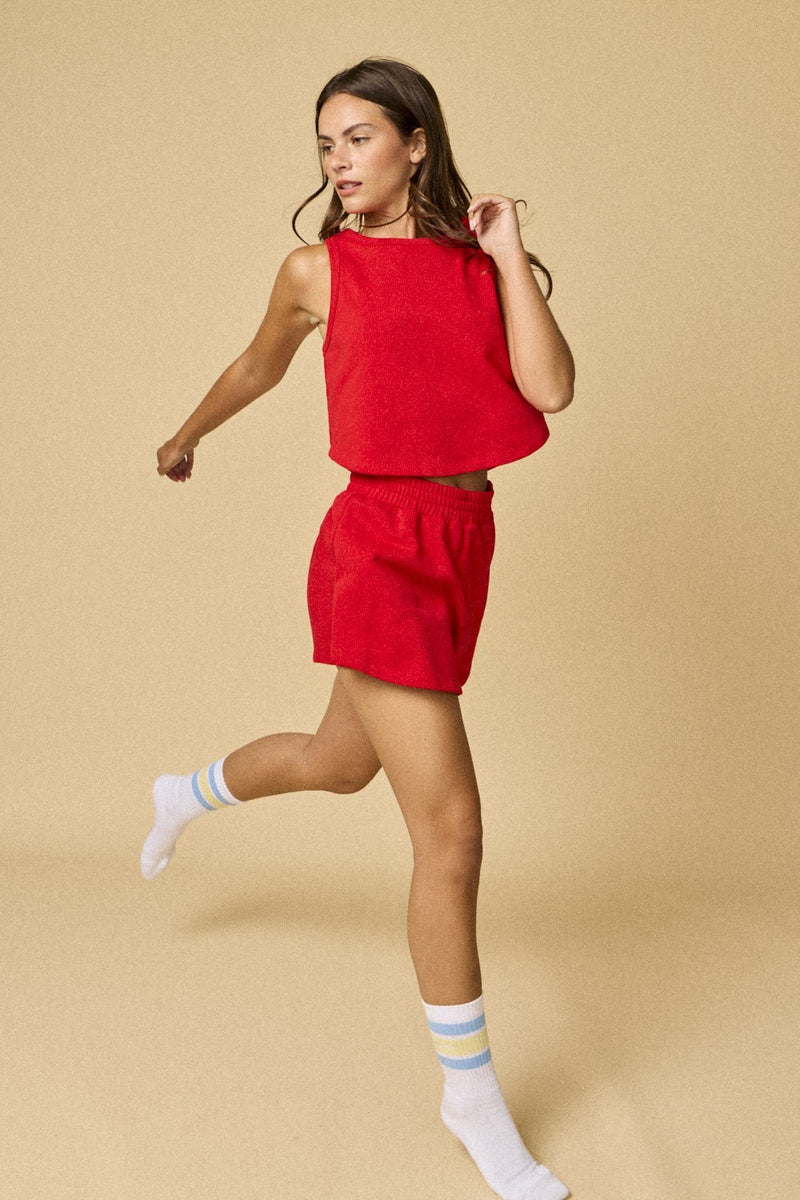 Red Tank and Skort Set (1 SMALL)