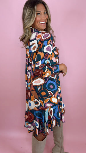 Uncle Frank Fall Blooms Dress
