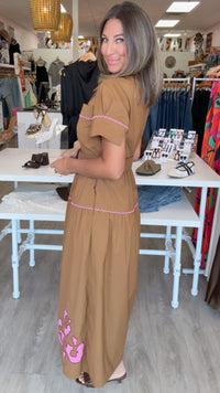 Crosby | Fairiss Dress in Teak