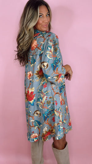 Uncle Frank Ruffled Edges Dress