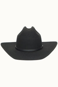 Black Jasper | 100% Premium Wool Western Cattleman Hat Adjustable