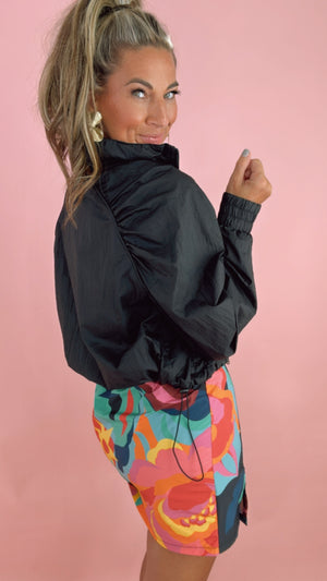 Karlie Fucshia Floral Weekend Skort
