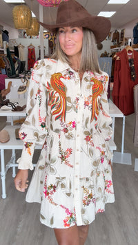 Azura | Embroidered Mini Dress