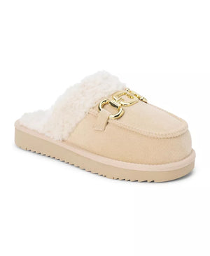 Matisse Natural Fuzzy Davos Mule