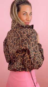 Karlie | Leopard Kourt Performance Jacket (1 LARGE)