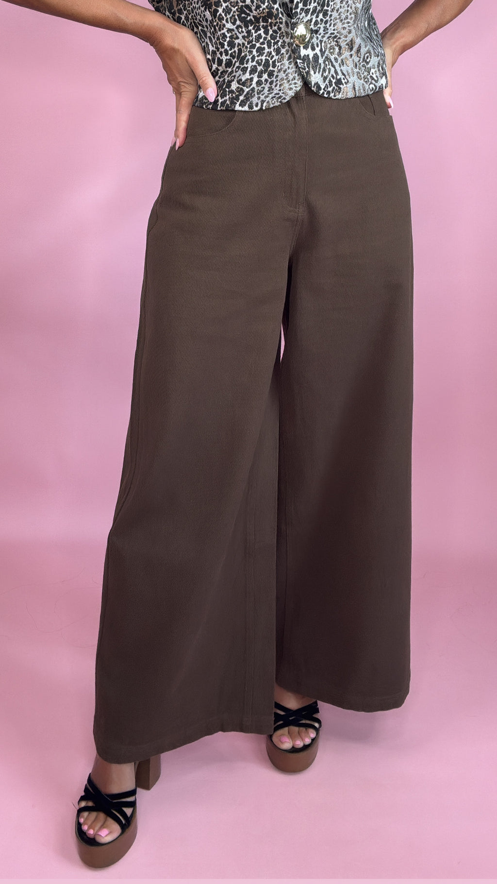FRNCH Reglisse Corduroy Pants