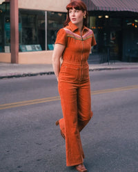 Classic Rock Couture | Sierra Desert Patchwork Jumpsuit