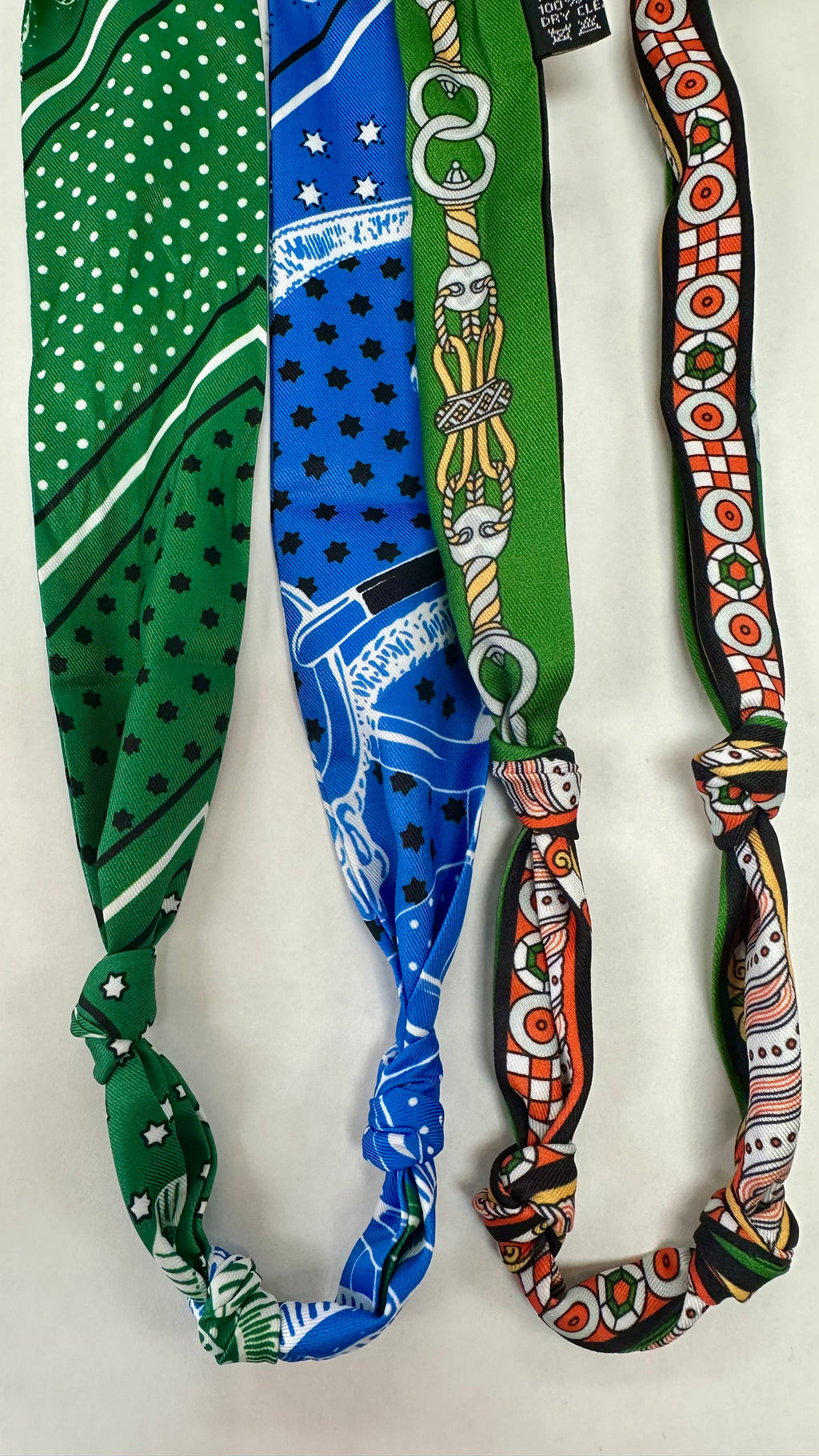 Customizable Green Tone Scarves