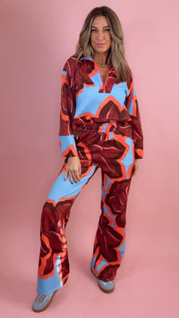 Alden Adair Poppy Pant in Blossom (1 XL)