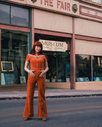 Classic Rock Couture | Sierra Desert Patchwork Jumpsuit