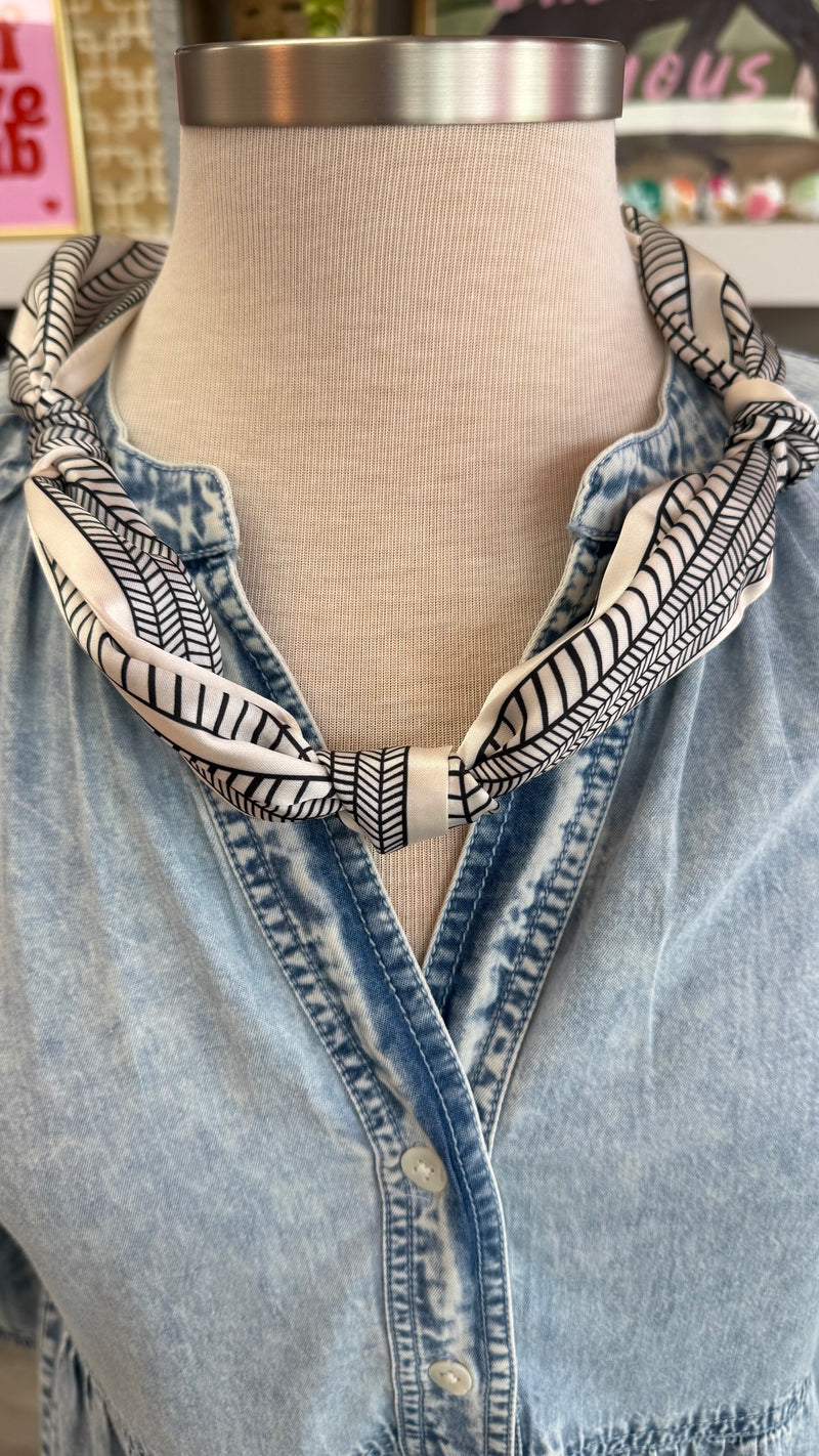 Customizable Satin Larger and Longer Scarves