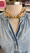 Customizable Gold and Yellow Tone Scarves